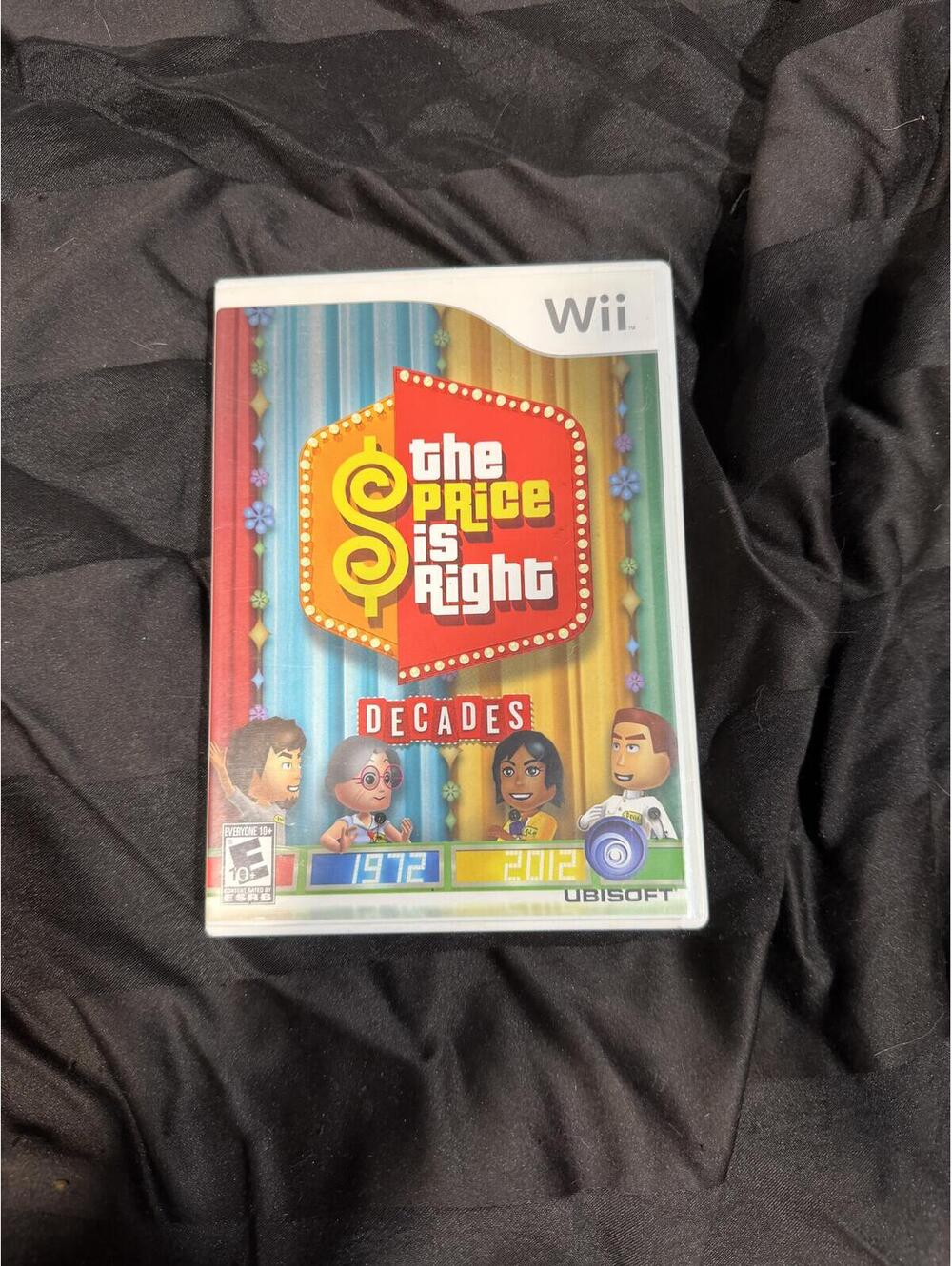 The Price Is Right Decades Nintendo Wii Game Complete CIB Ubisoft